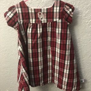 ‼️ 4/$20 SALE‼️ OU Plaid Dress 2T